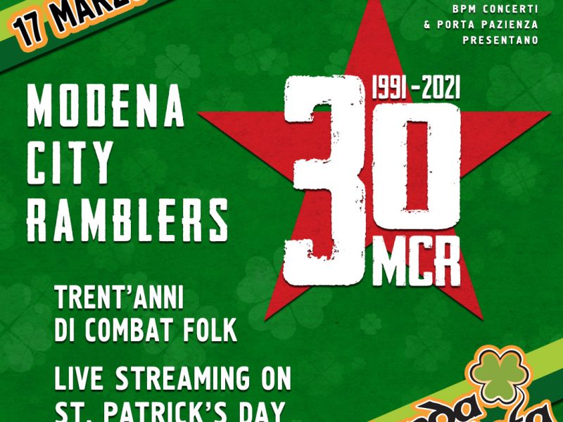 Modena City Ramblers: «Il concerto del 17 marzo sarà un evento UNICO!»
