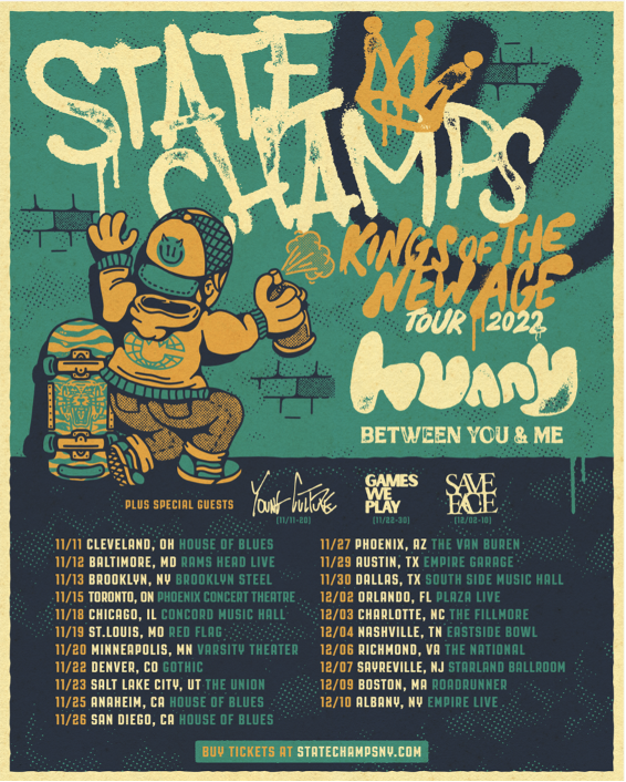 StateChamps Tour kings of the new age