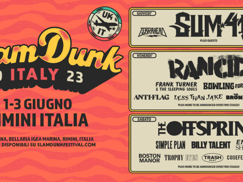 Slam Dunk Festival Italy 2023: cresce la line-up!