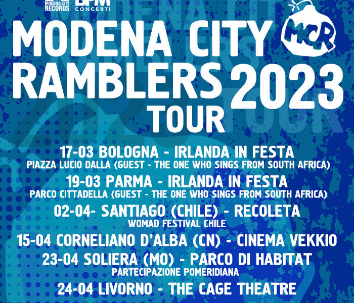 MODENA CITY RAMBLERS, fuori le nuove date del tour: info e biglietti