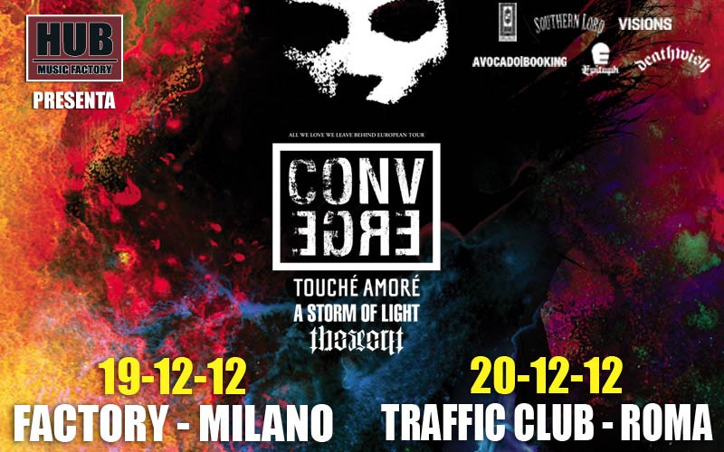 CONVERGE: a dicembre due date italiane!