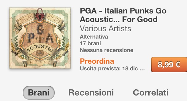 PGA – Italian Punks Go Acoustic… For Good
