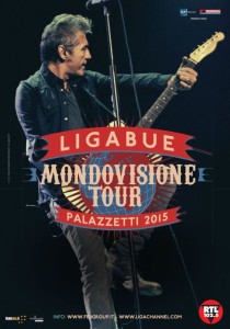 LIGABUE Mondovisione Tour Palazzetti 2015