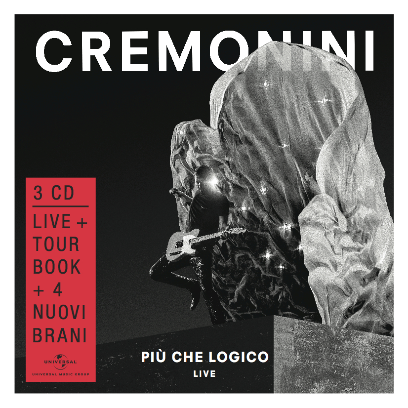 CESARE CREMONINI il nuovo album “Più che Logico (Live)”