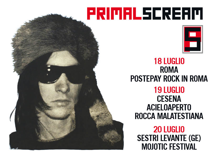 Primal Scream: tre date in italia a Luglio!