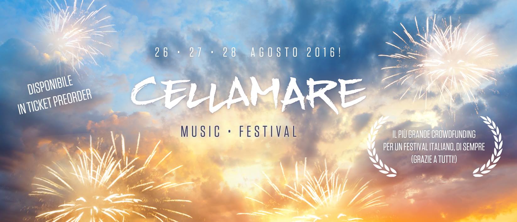 Il CELLAMARE MUSIC FESTIVAL si farà!