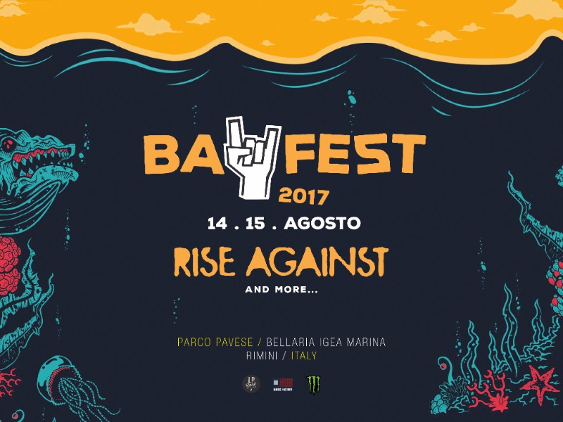 Rise Against, i primi headliner del Bay Fest 2017!