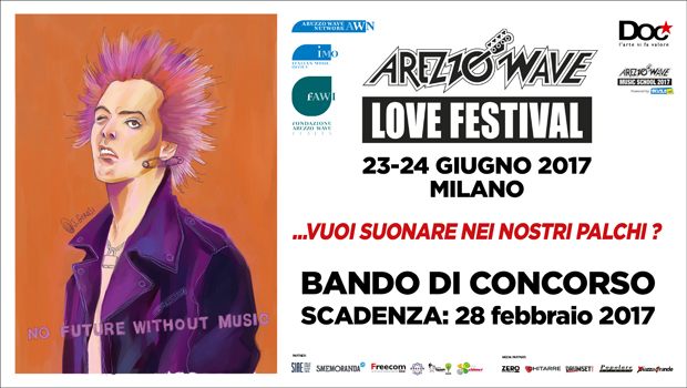 Parte il concorso Arezzo Wave Band 2017