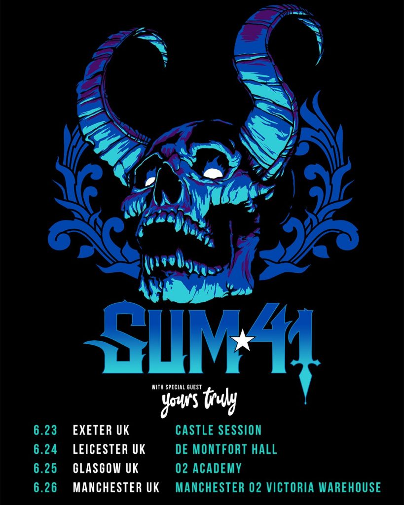 sum 41 tour 2019