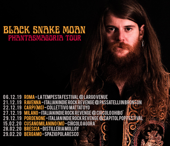 Black Snake Moan sta per partire il suo Phantasmagoria Tour