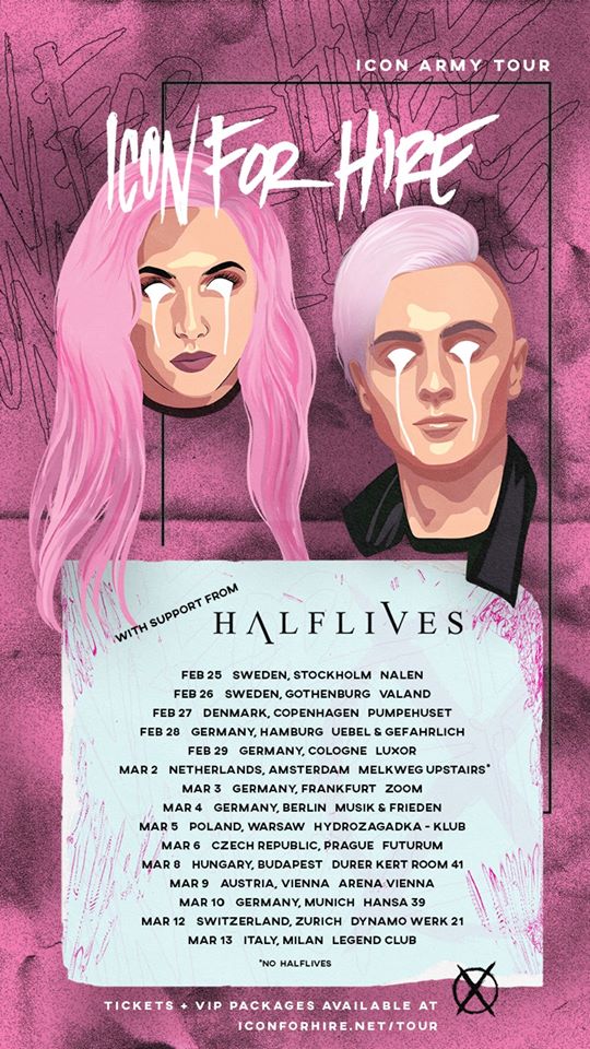 Halflives tour