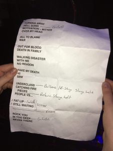 sum 41 setlist milano