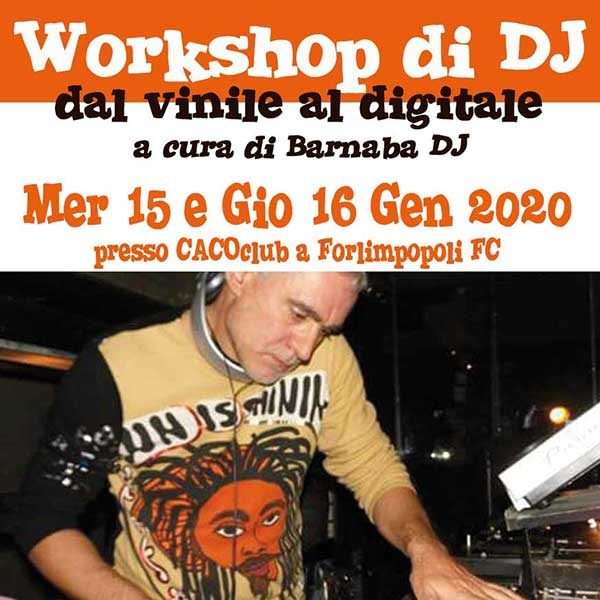 Workshop di DJ: dal vinile al digitale