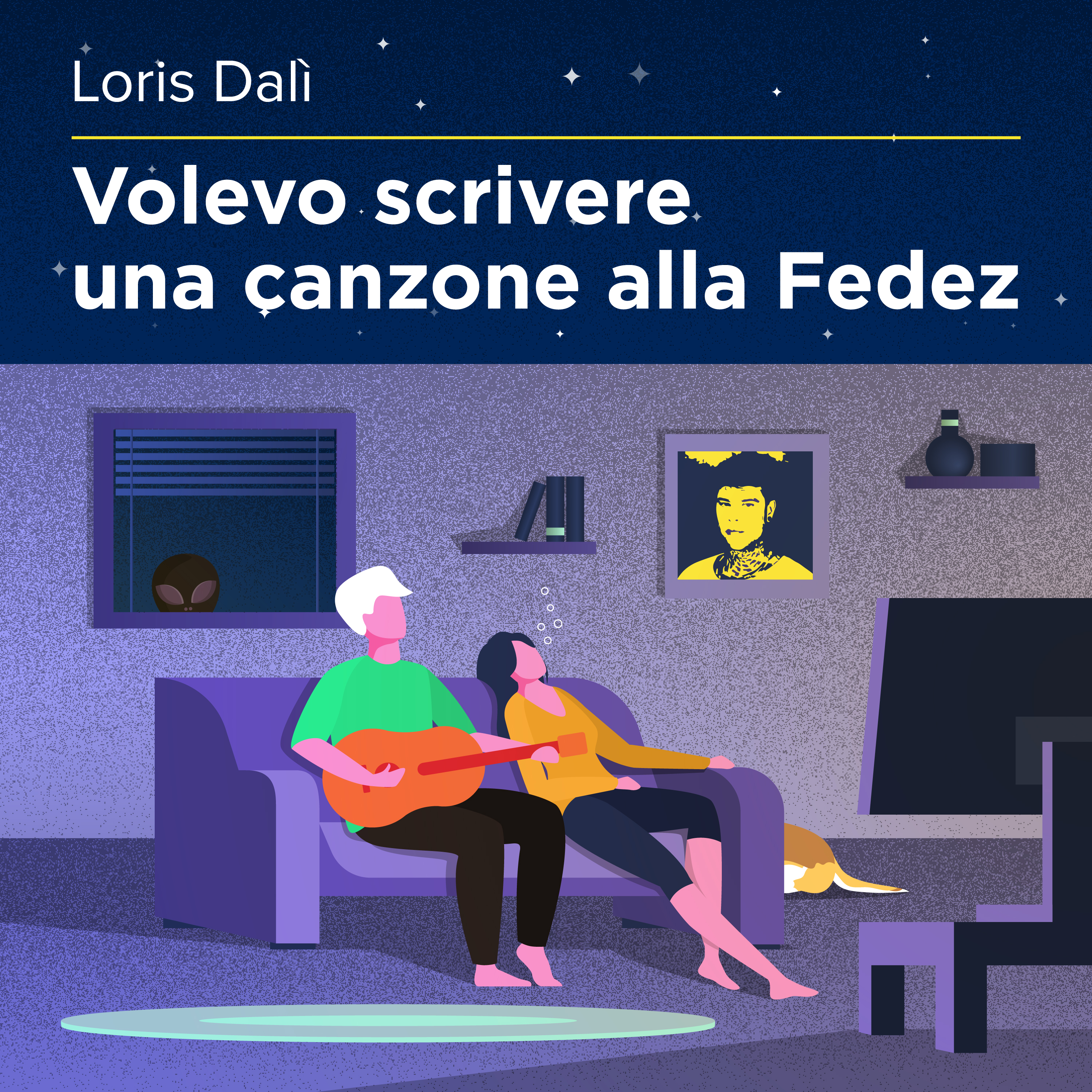 loris dalì volevo scrivere una canzone alla fedez