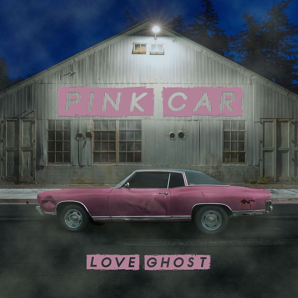 pink car love ghost