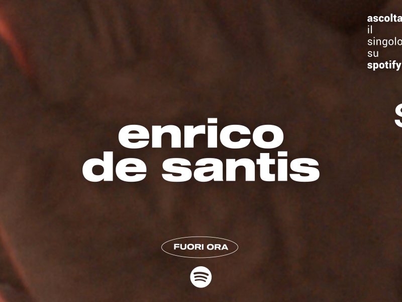 Enrico De Santis, “Semplice come Bere” un valzer rock emozionante