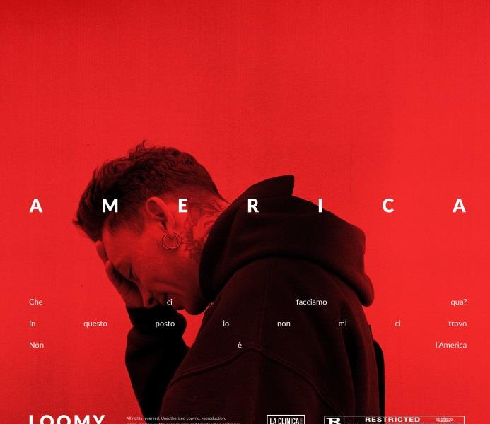 Loomy, fuori il nuovo singolo “America”: un brano da ascoltare in loop