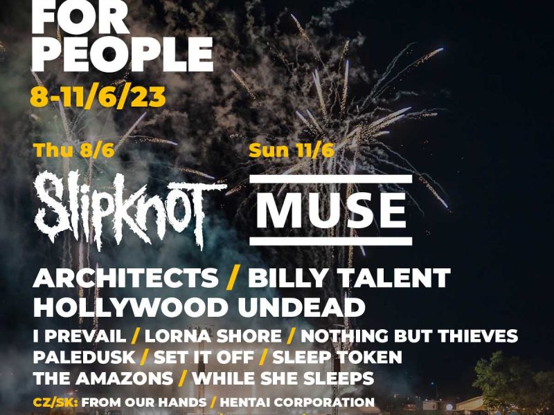 Rock for People 2023: Muse and Slipknot headliner