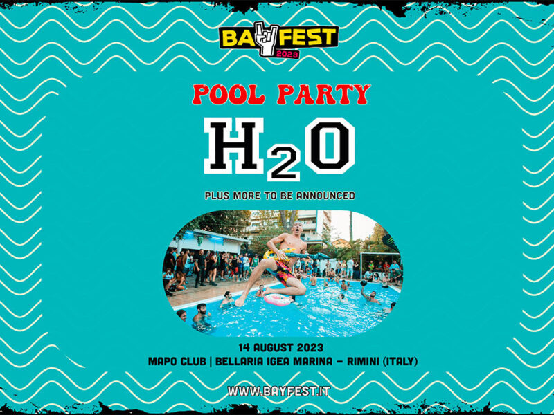 BAY FEST 2023: H2O headliner del pool party