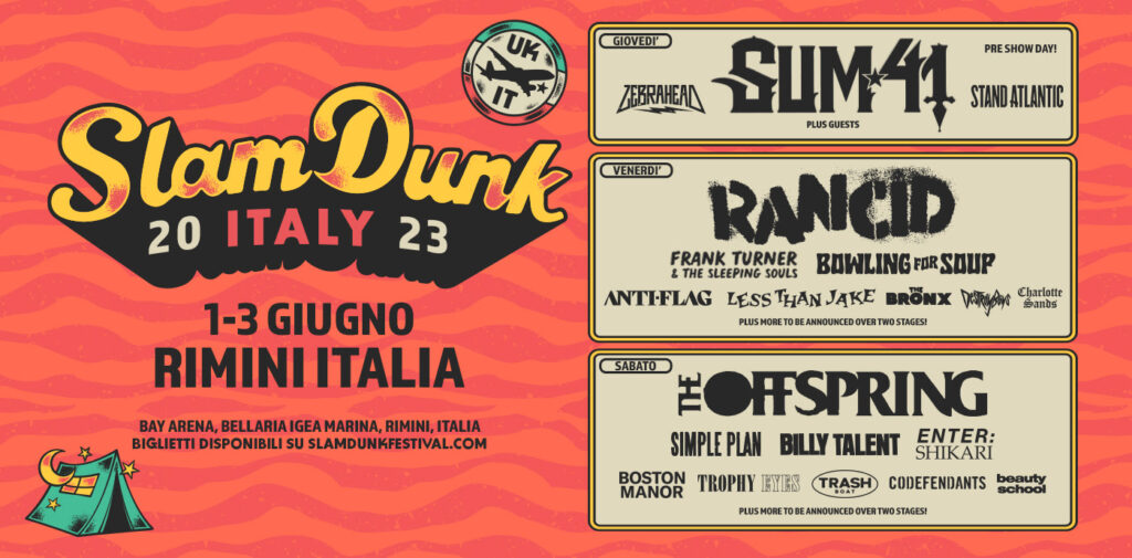 slam dunk festival lineup