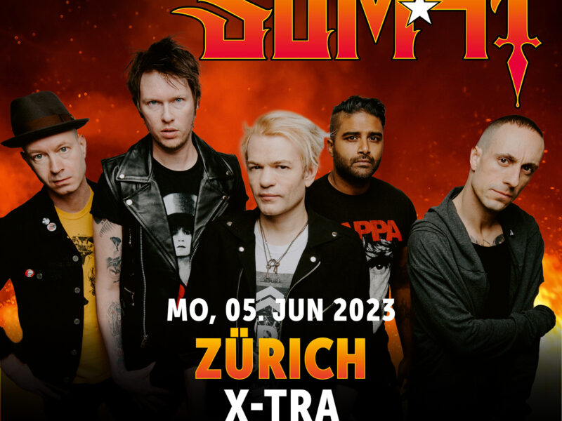 Sum 41 back to Zurich in June 2023, info and tickets