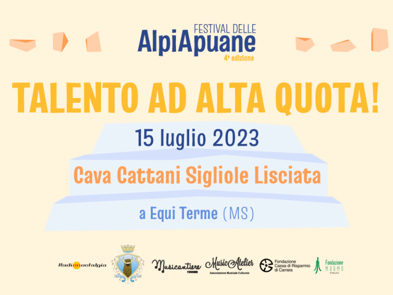 Festival delle Alpi Apuane: annunciata la 4° edizione