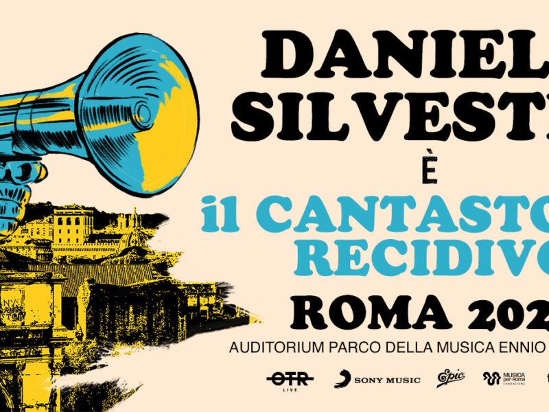 Daniele Silvestri “Il cantastorie recidivo”, 30 concerti a Roma