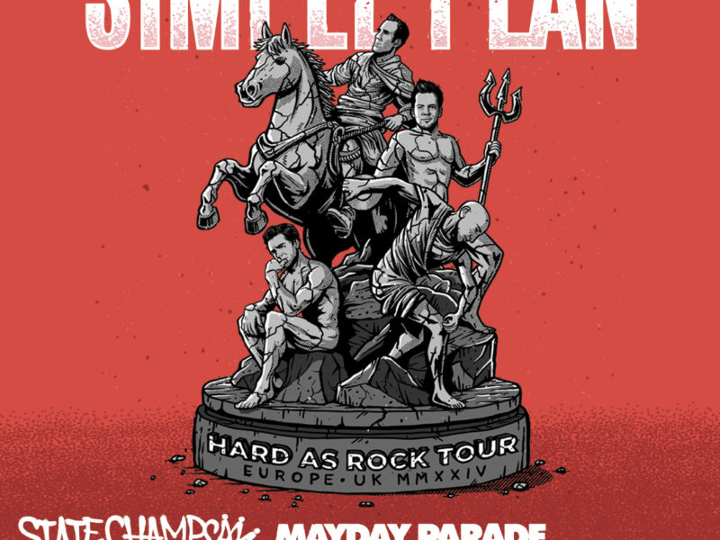 Simple Plan e “The Hard As Rock” fanno tappa in Italia nel 2024