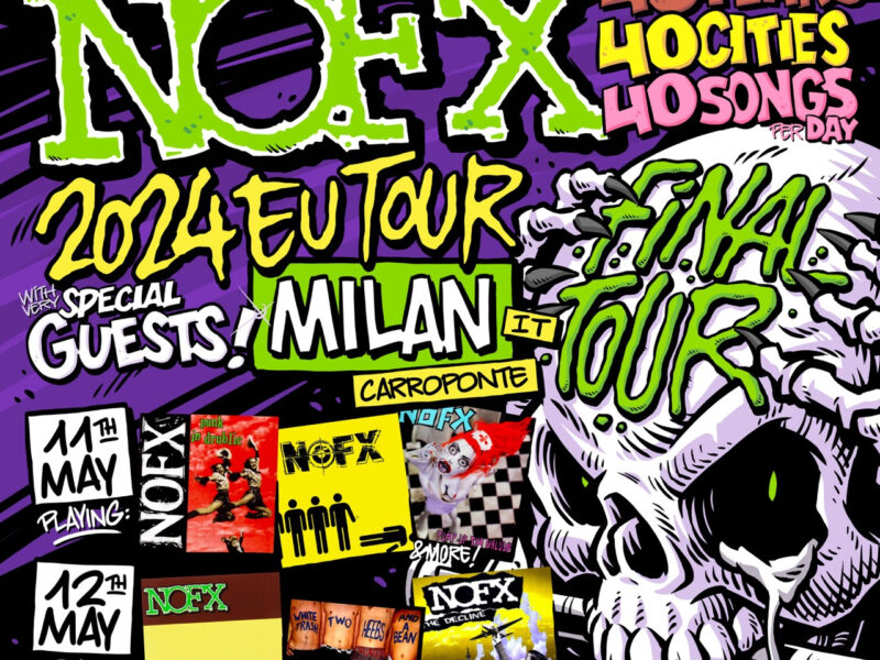 NOFX: ANNUNCIATI GLI ALBUM CHE VERRANNO SUONATI IN ITALIA