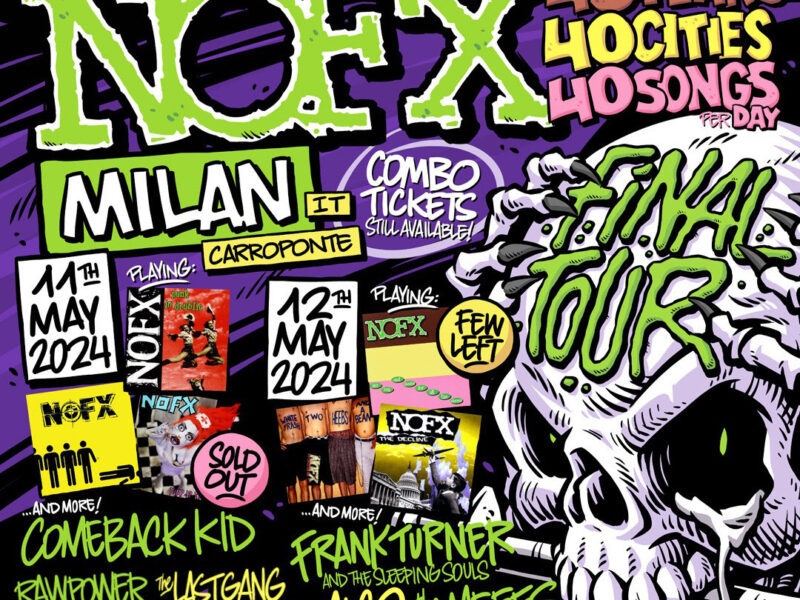 NOFX Milano: annunciati gli special guests