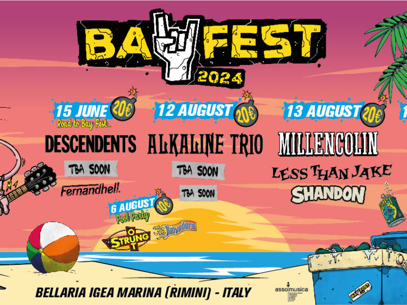 Bay Fest 2024: fuori i primi nomi tra cui MILLENCOLIN, Naska e tanti altri