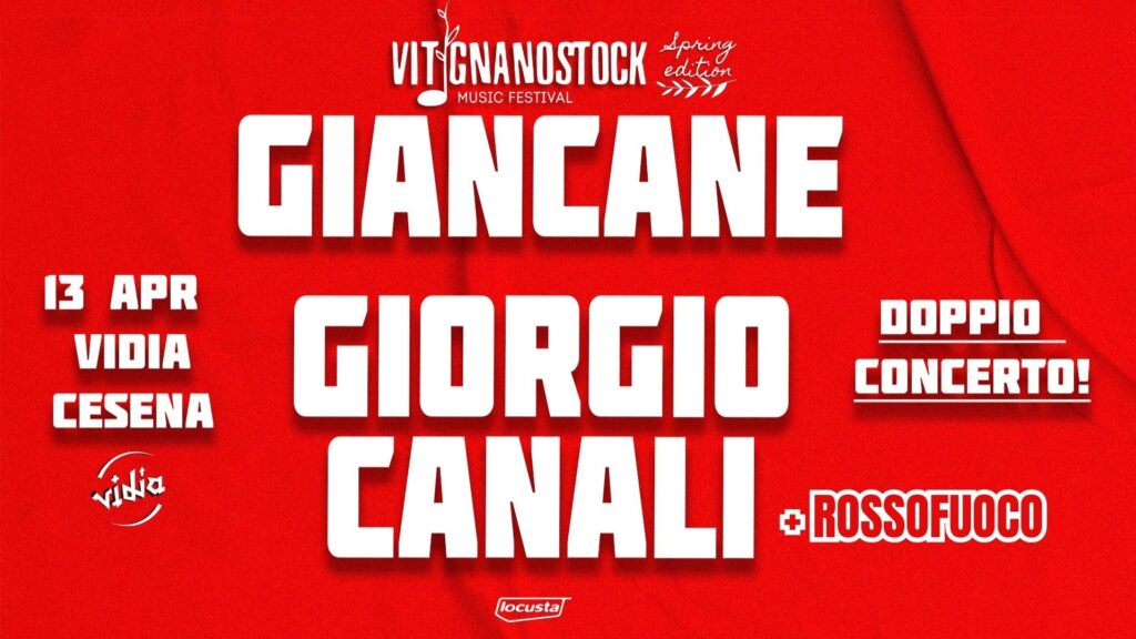 Vidia Club - Giorgio Canali, Rossofuoco e Giancane