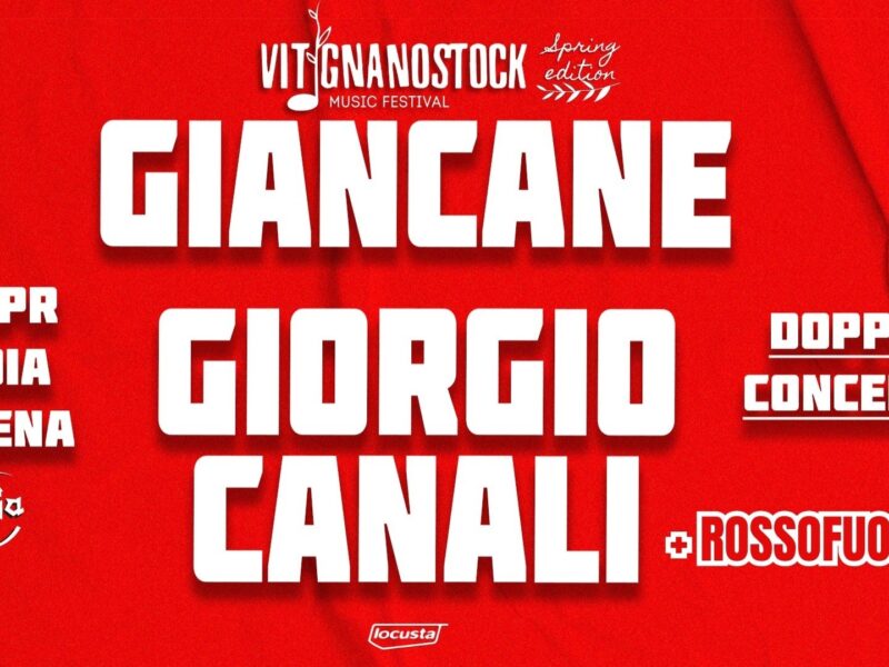 Vidia Club: per i suoi 40 anni arrivano Giorgio Canali, Rossofuoco e Giancane