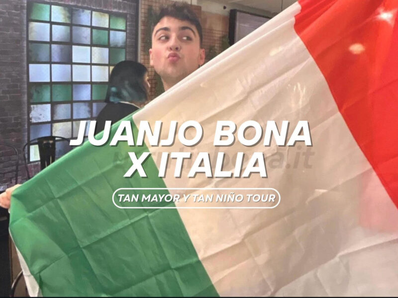 Chi è Juanjo Bona e perché i fan italiani stanno firmando per averlo qui?